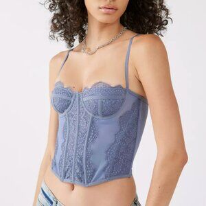 Urban Outfitters Out From Under Modern Love Corset Size M